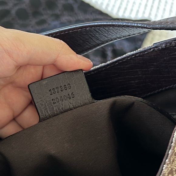 Authentic Gucci Hasler Horsebit Monogram purse - Picture 7 of 13